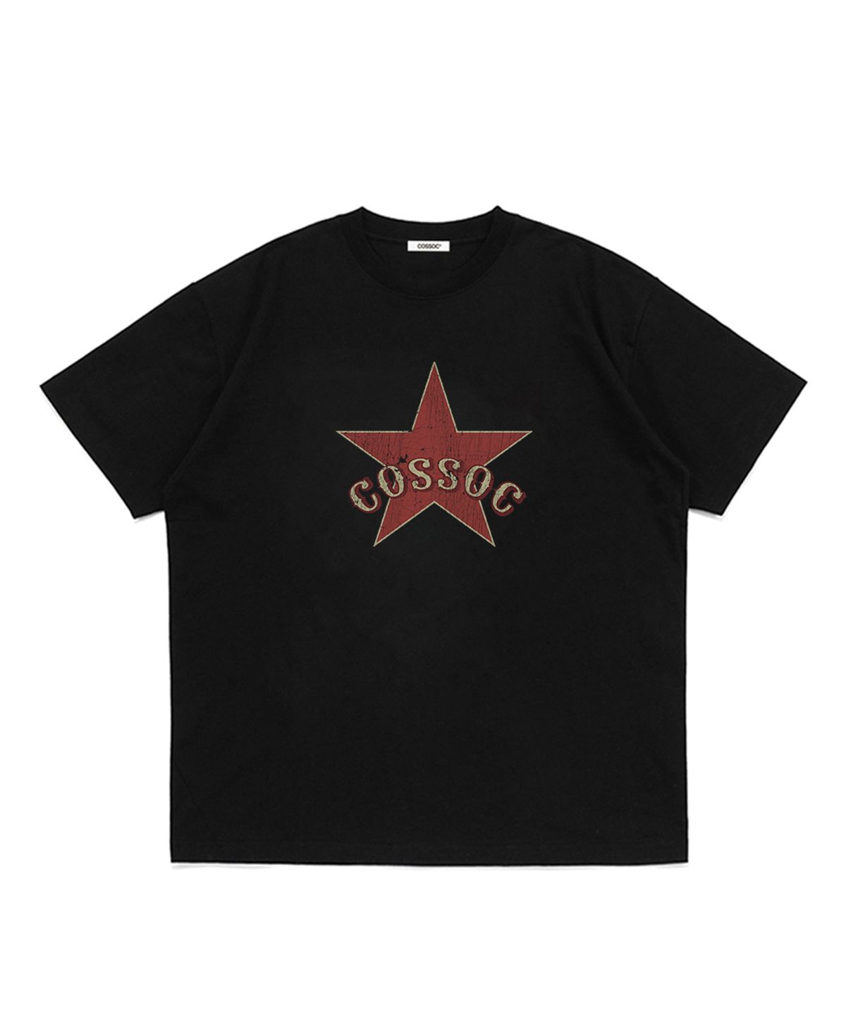 코소(COSO) 스타 코소 반팔 티셔츠 (BLACK)