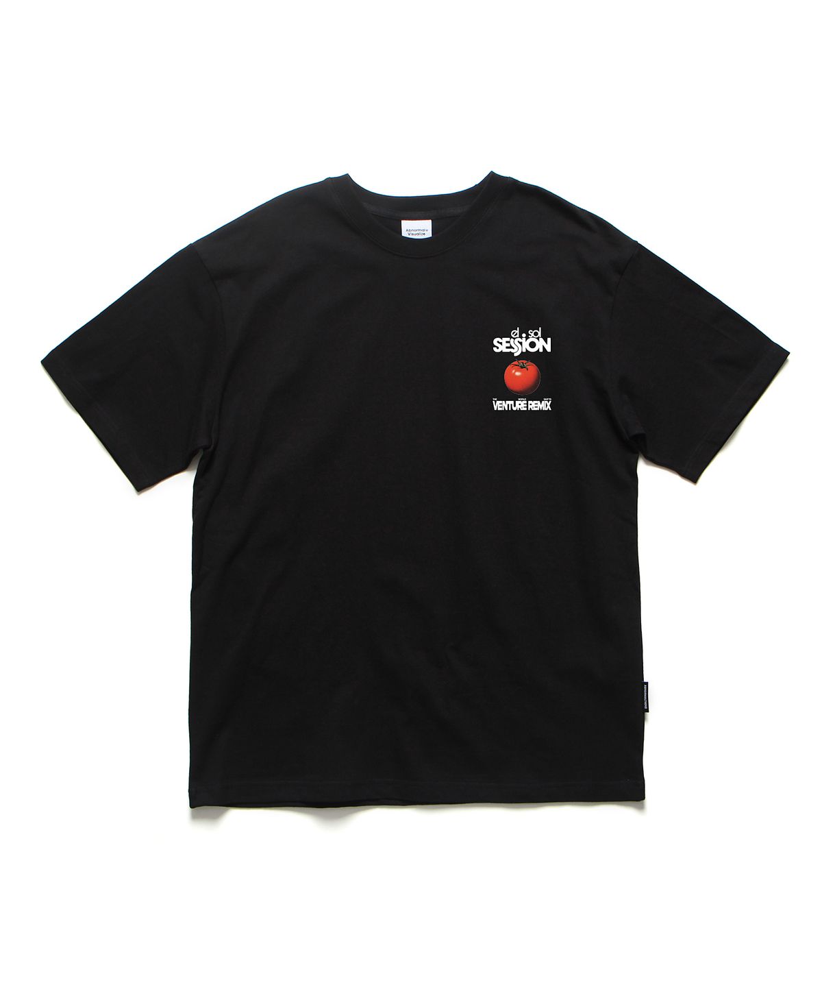 앱놀머씽(ABNORMALTHING) SSN 오버핏 티셔츠 블랙 (SSN T-SHIRT BLACK)
