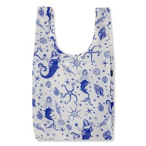 대형 빅사이즈 에코백 장바구니 Mermaid