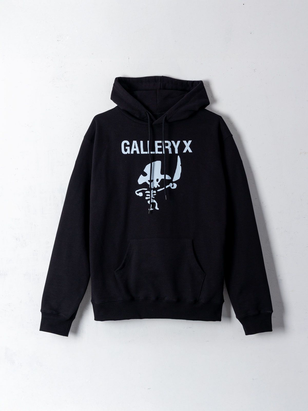갤러리 엑스(GALLERY X) Pirate X Hoodie Black (Terry)
