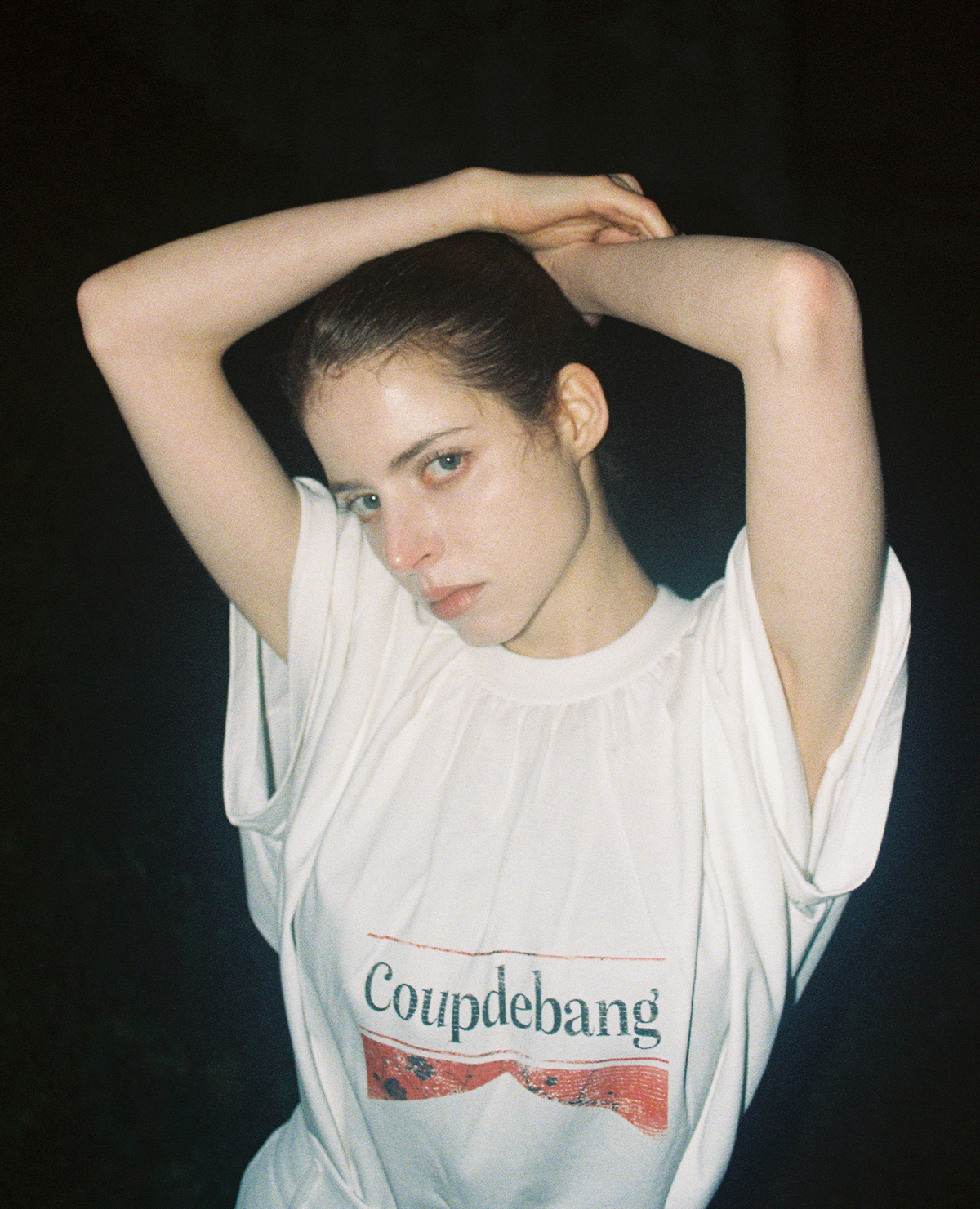 꾸드뱅(COUPDEBANG) 니코틴 리플레이싱 티셔츠