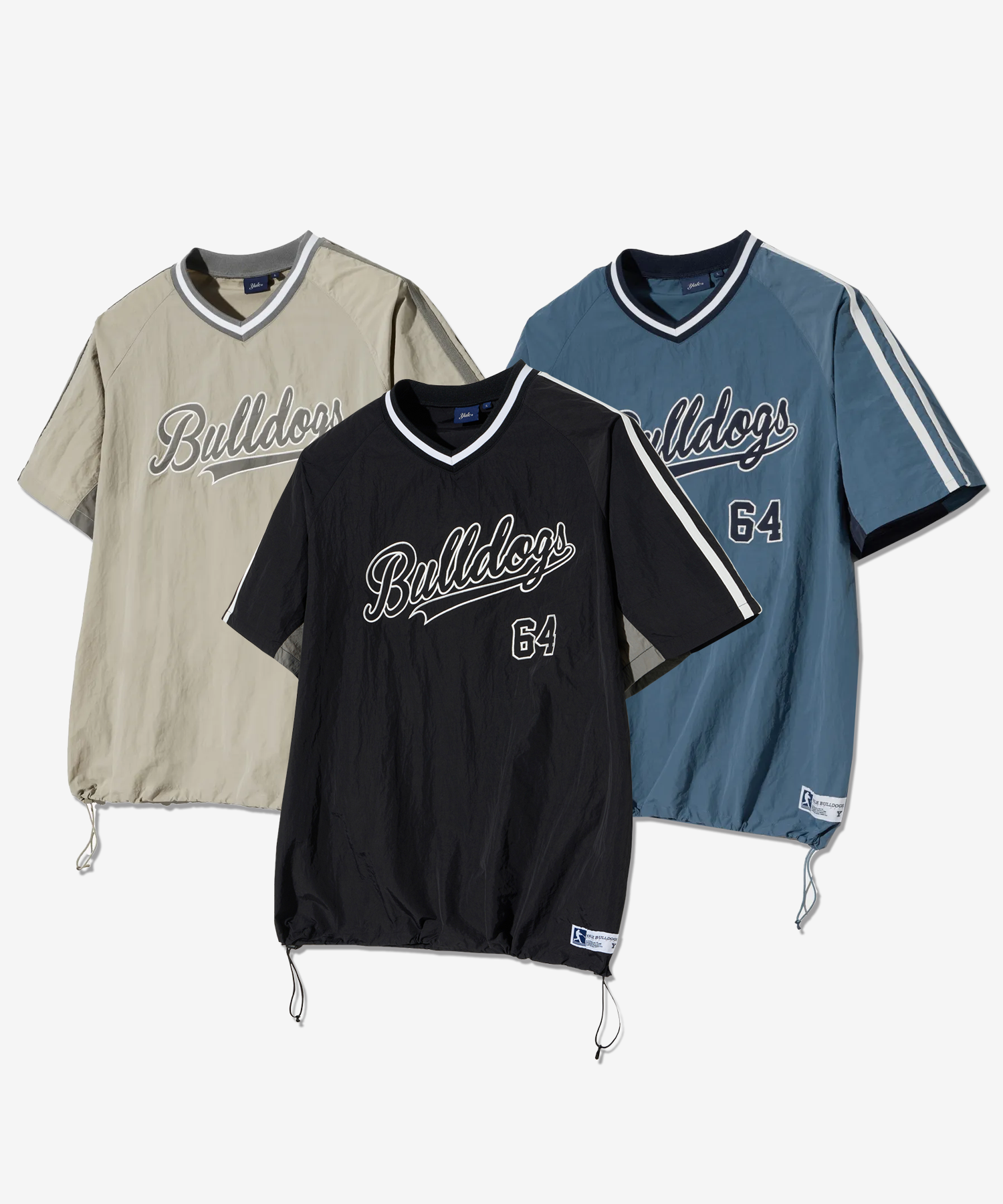 YALE BASEBALL SHORT-SLEEVE NYLON T-SHIRTルーズフィット MUSINSA | YALE BASEBALL SHORT-SLEEVE NYLON T-SHIRT(3 colors)