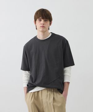DART COTTON T-SHIRTS - CHARCOAL