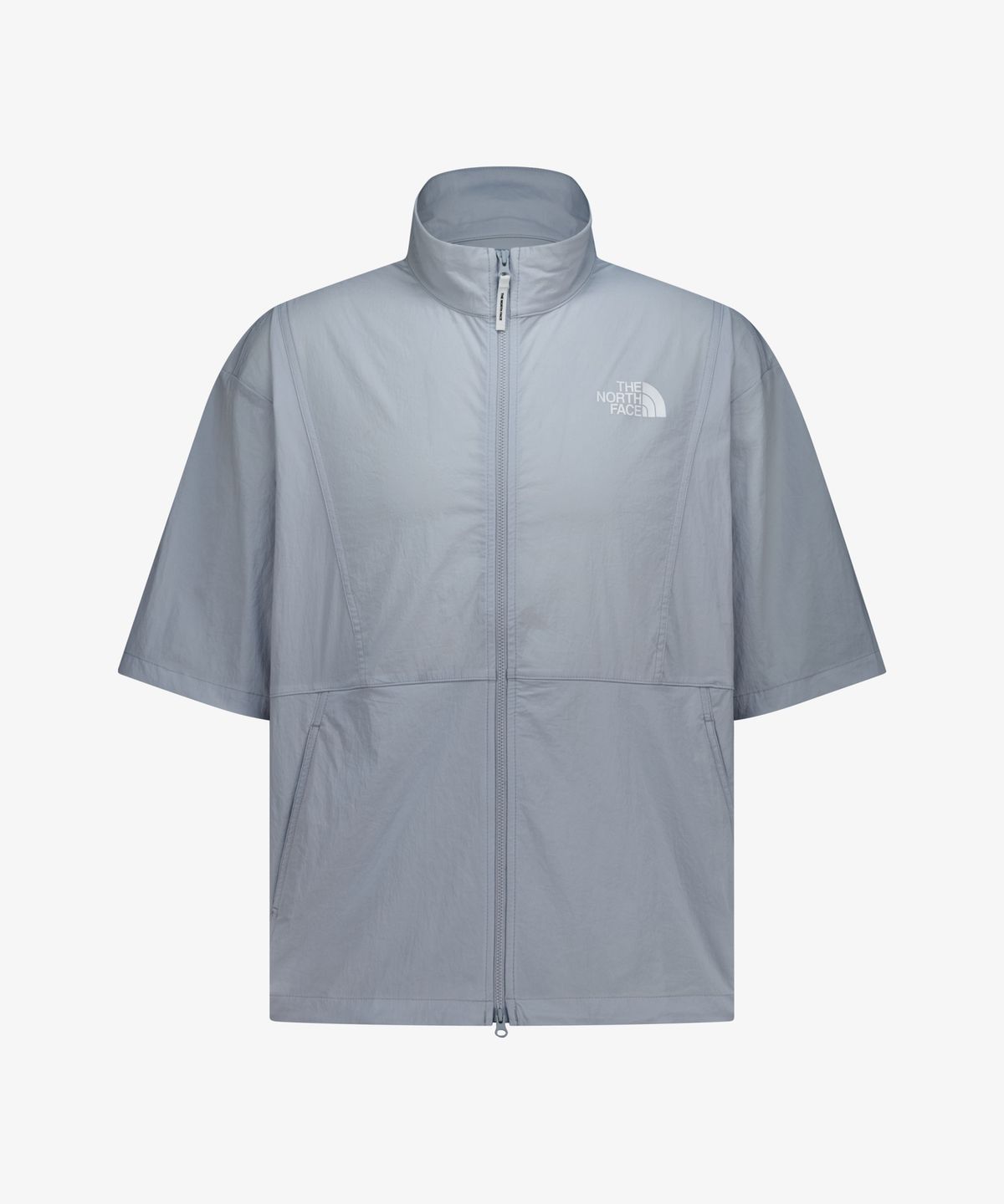 노스페이스(THE NORTH FACE) NT7KR01M 아이라 반팔 집업 LIGHT_BLUE