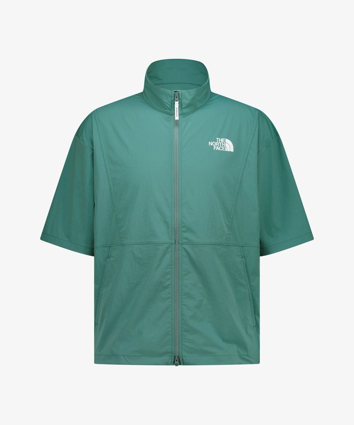 노스페이스(THE NORTH FACE) NT7KR01N 아이라 반팔 집업 JADE