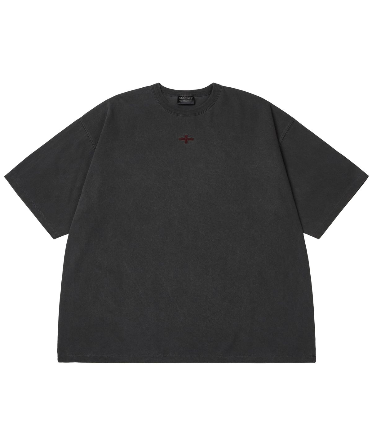 마사트(MASAT) P. Flapping short sleeve _ Dark gray