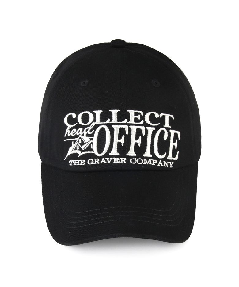 [UNISEX]COLLECT OFFICE 볼캡_블랙