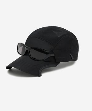 DEV:5 CAP 02 SUNGLASS DOUBLE CUT MESH BALLCAP_BLACK