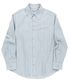 스트라이프 버튼 셔츠 [스카이블루]