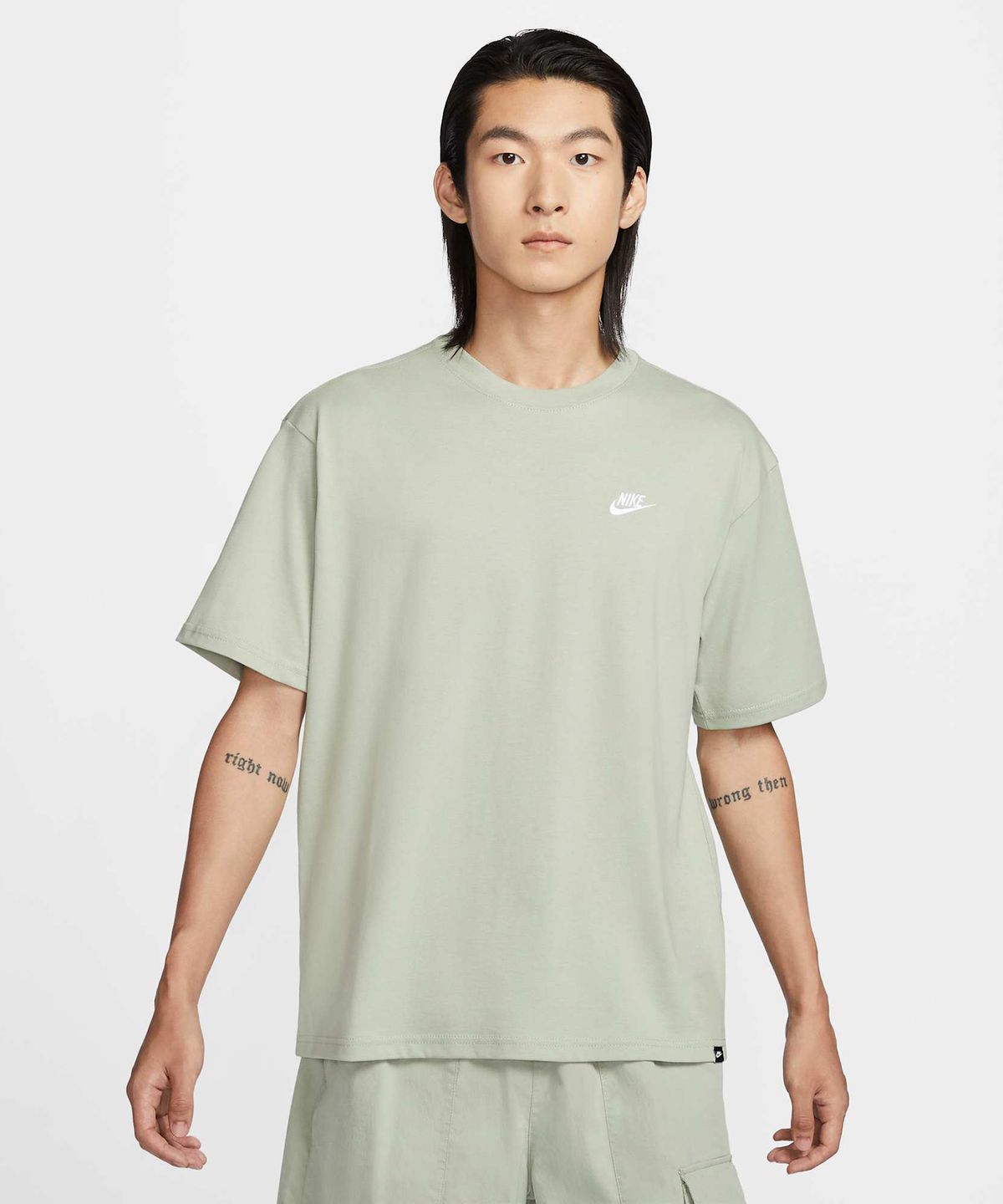 나이키(NIKE) 스포츠웨어 클럽 티셔츠 M - 제이드 호라이즌 / FV0376-370