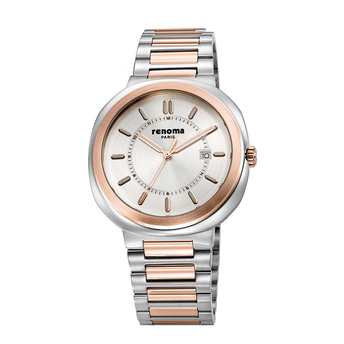 레노마 시계(RENOMA WATCH) RE2502MRCSV 커플패션시계 남성로즈골드실버
