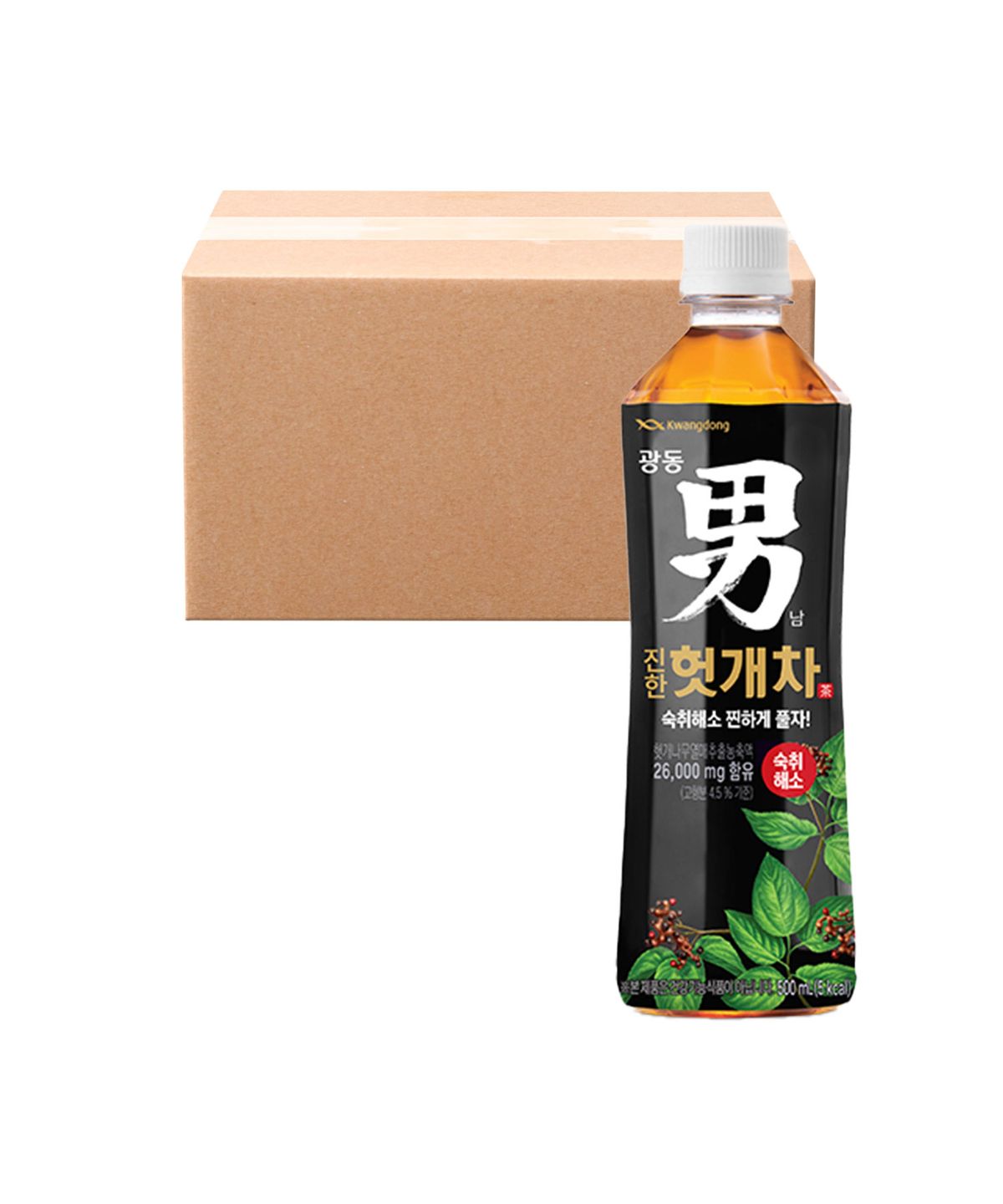광동제약(KWANGDONG) 광동 진한 헛개차 500ml 20입