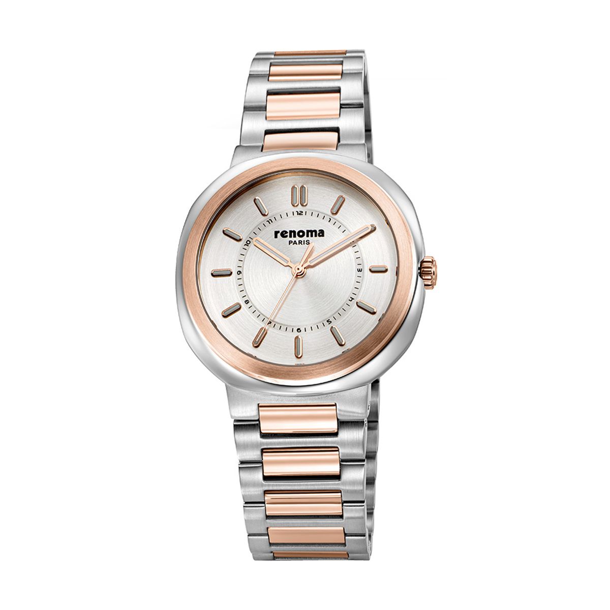 레노마 시계(RENOMA WATCH) RE2502LRCSV 커플패션시계 여성로즈골드실버