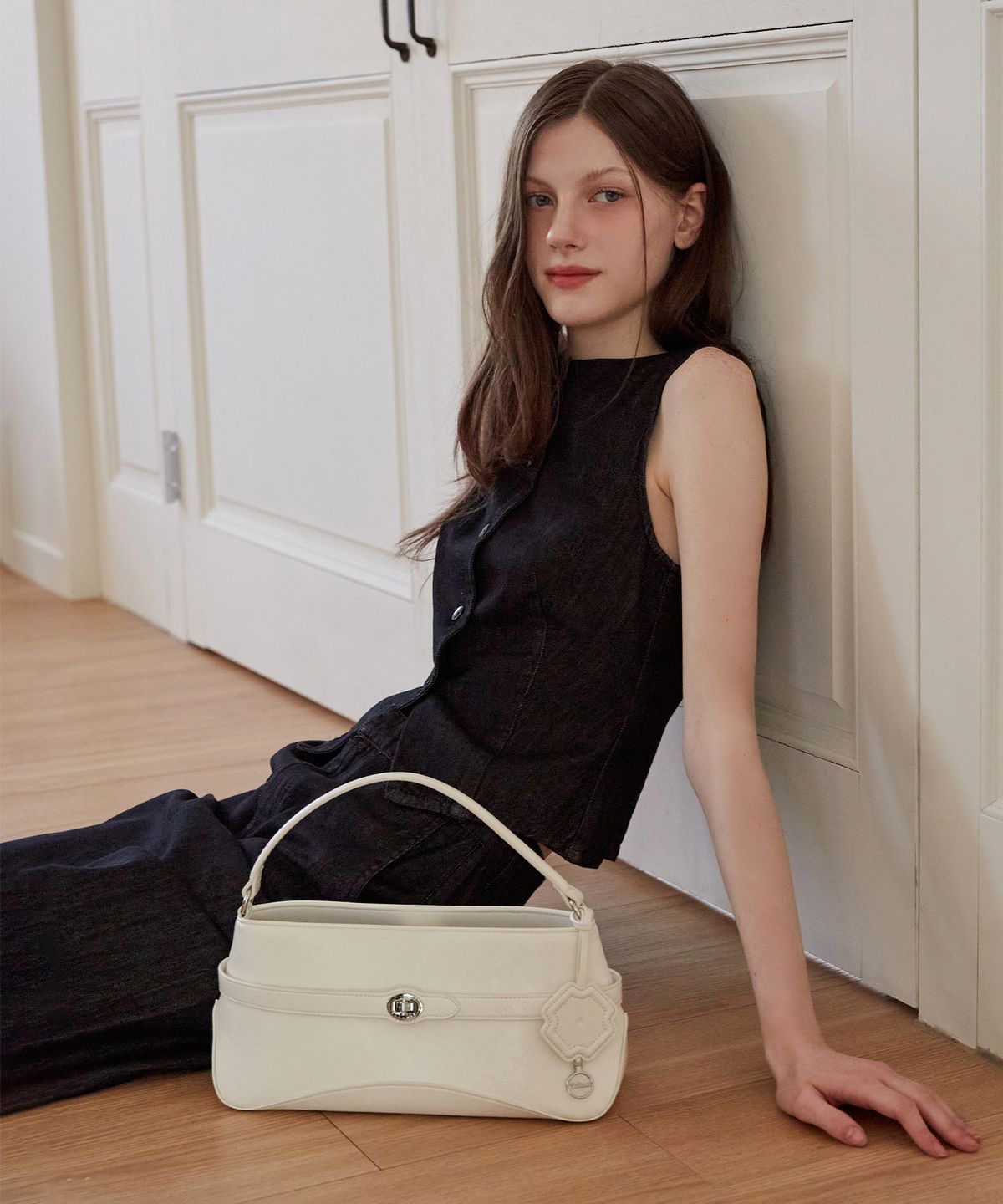 벨류엣(VALLUAT) Glint bag_Ivory