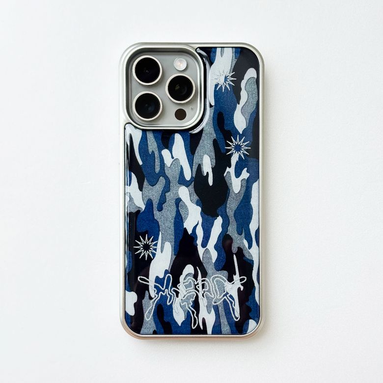 Sharpburst Camouflage Phone Case (SV_Blue)