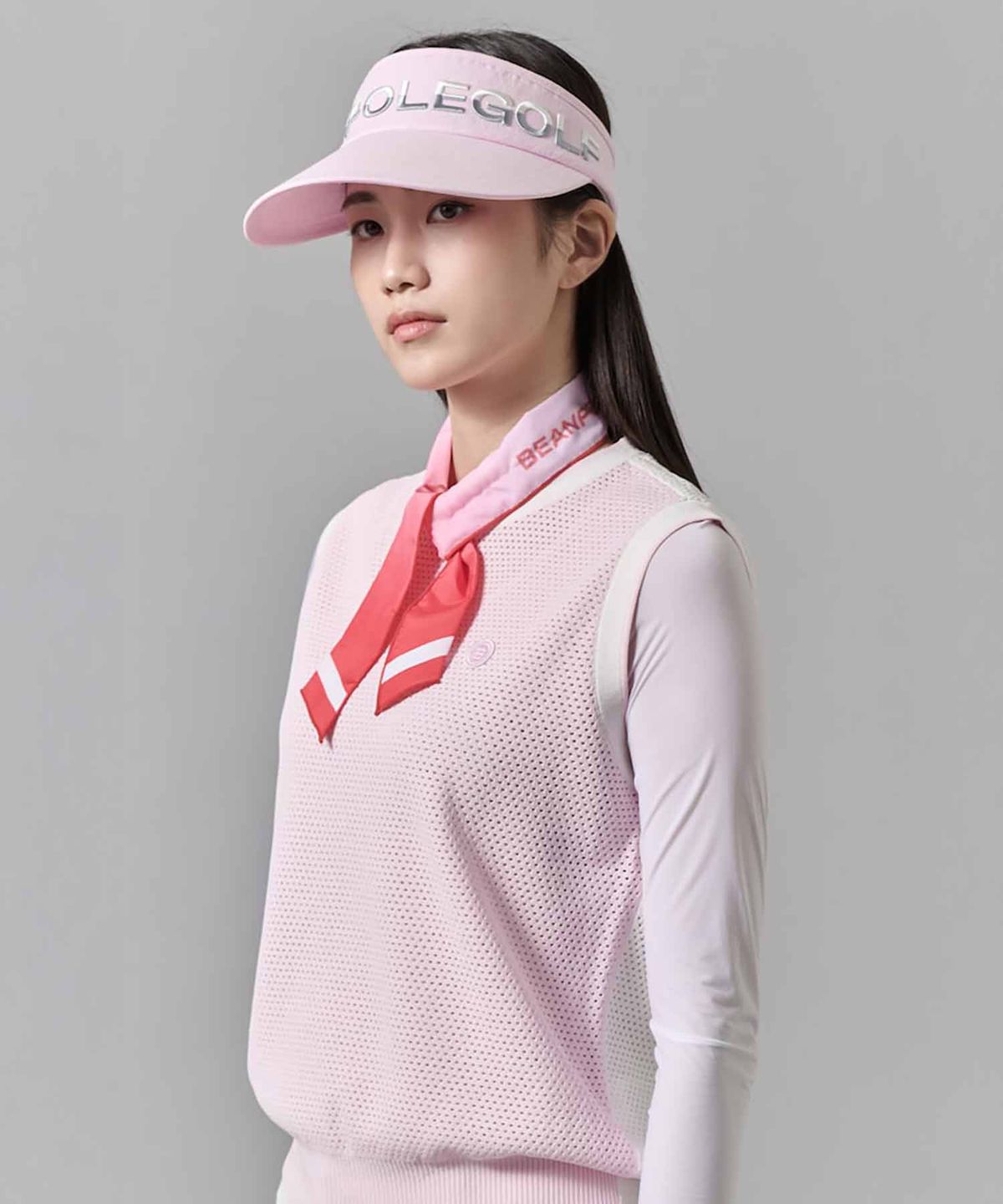 빈폴 액세서리(BEANPOLE ACCESSORY) 공용 냉감스카프 - 레드