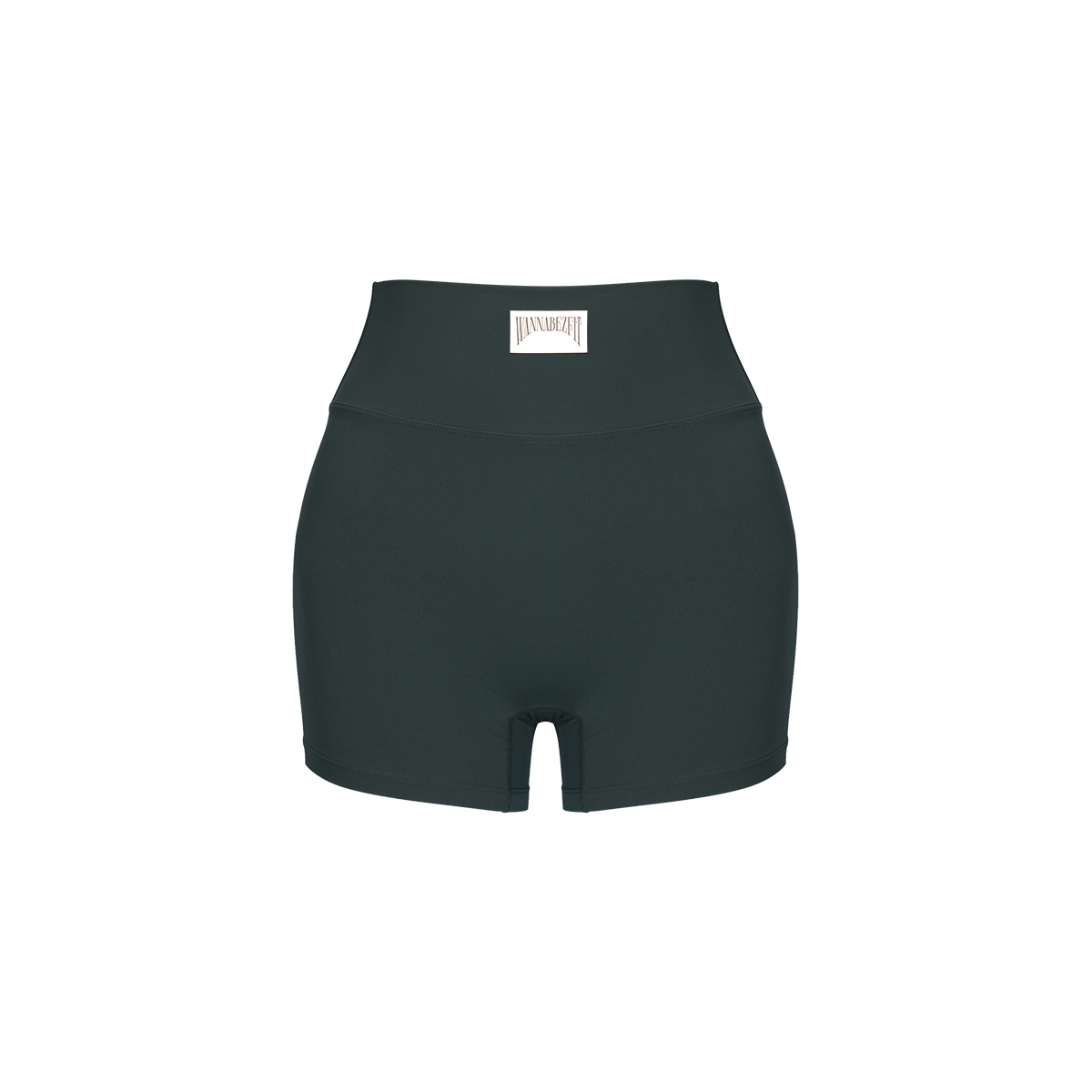 워너비즈핏(WANNABEZFIT) 3D 라벨 DEMI 2.5부 레깅스 딥그린