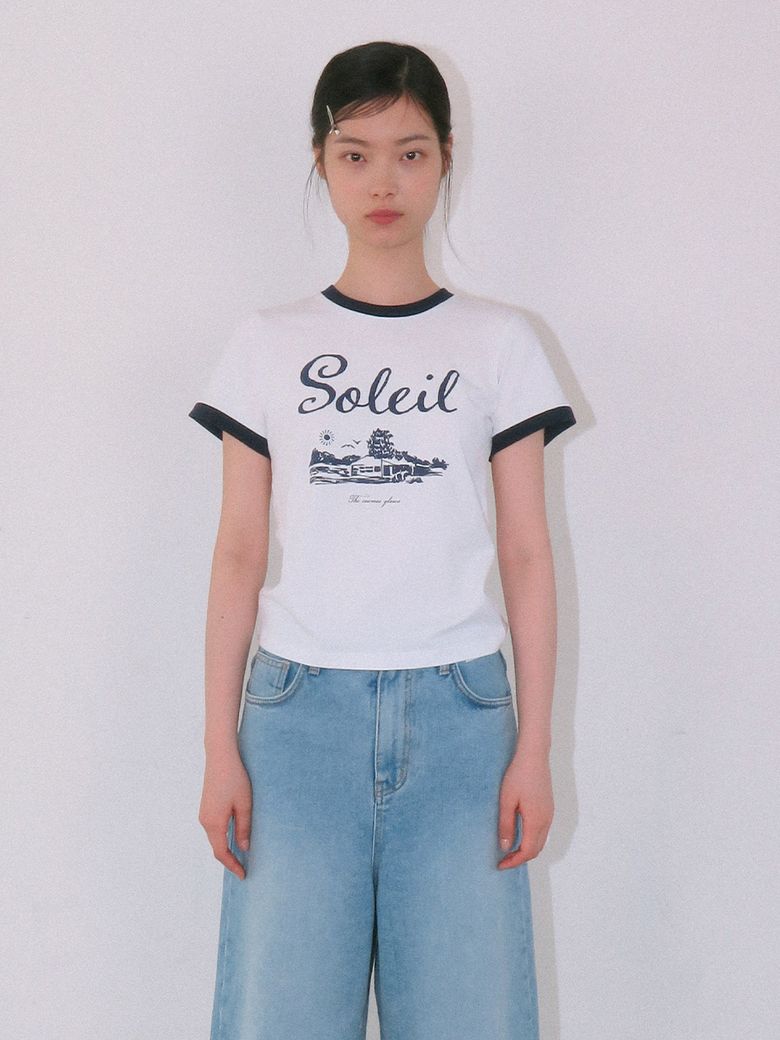 Soleil Tee Off-White