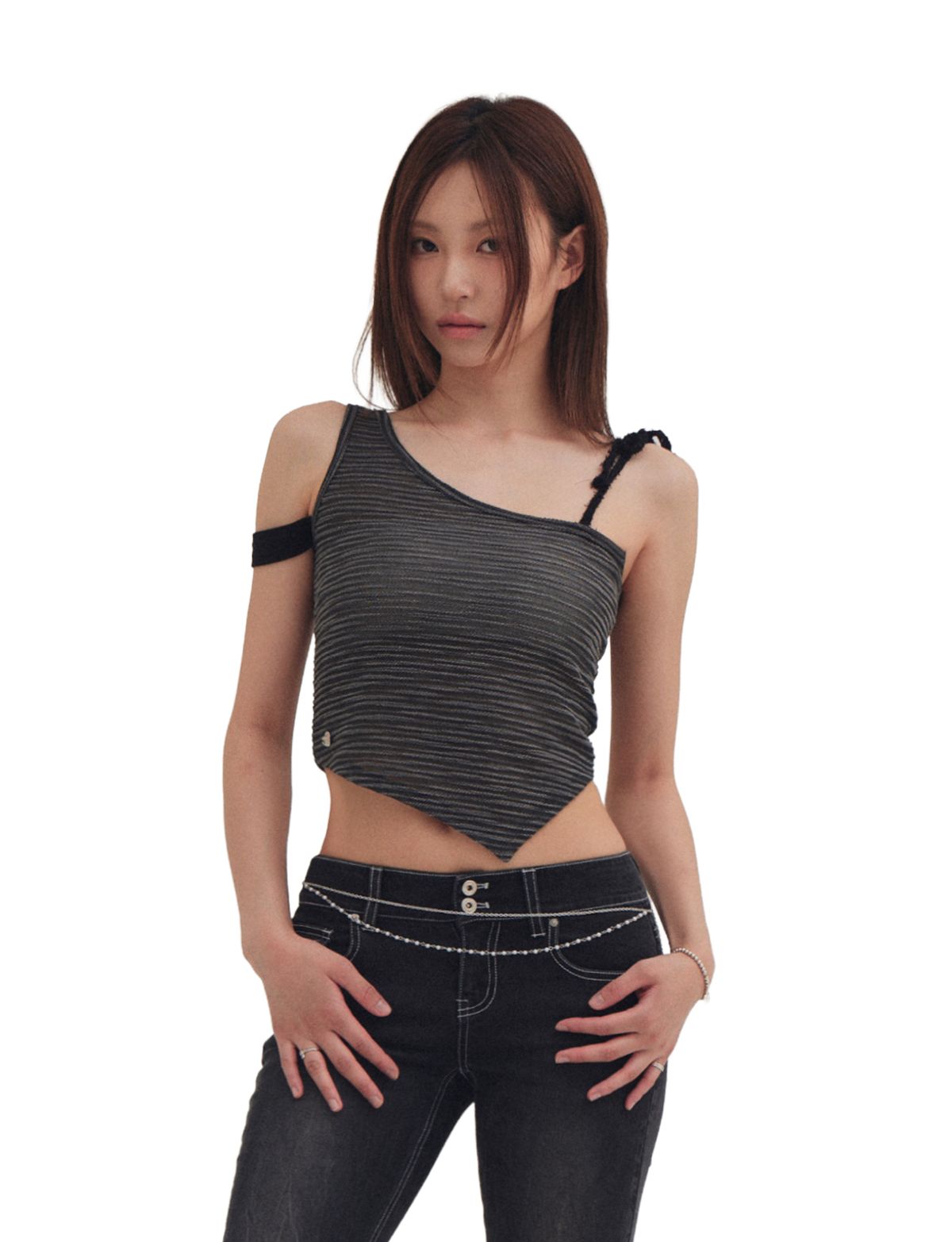 포어링(FORUSRING) Bonny top (charcoal)