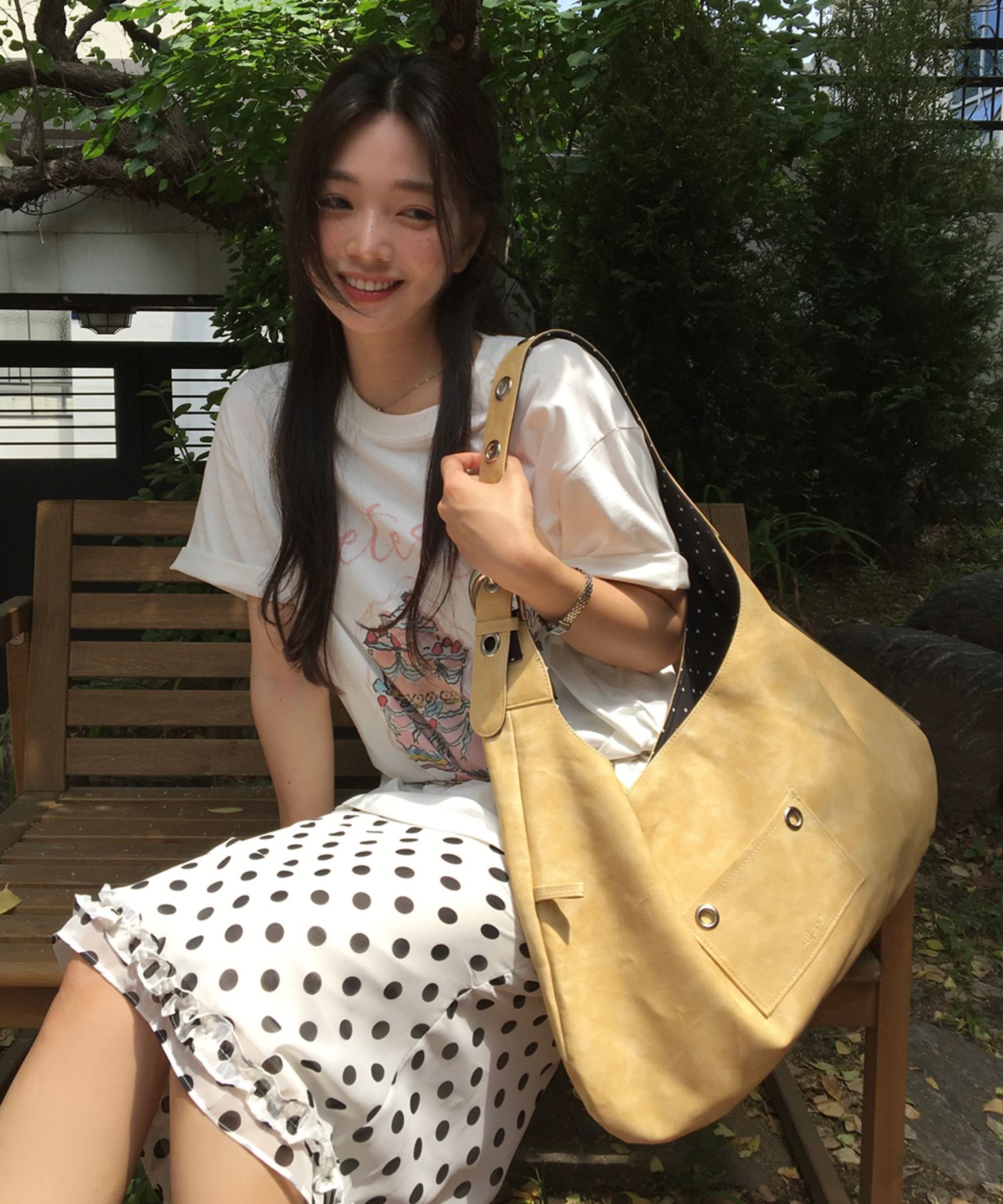 LETERIE ■ BUCKLE REVERSIBLE SHOULDER BAG MUSINSA | LETERIE BUCKLE REVERSIBLE SHOULDER BAG_3COLOR
