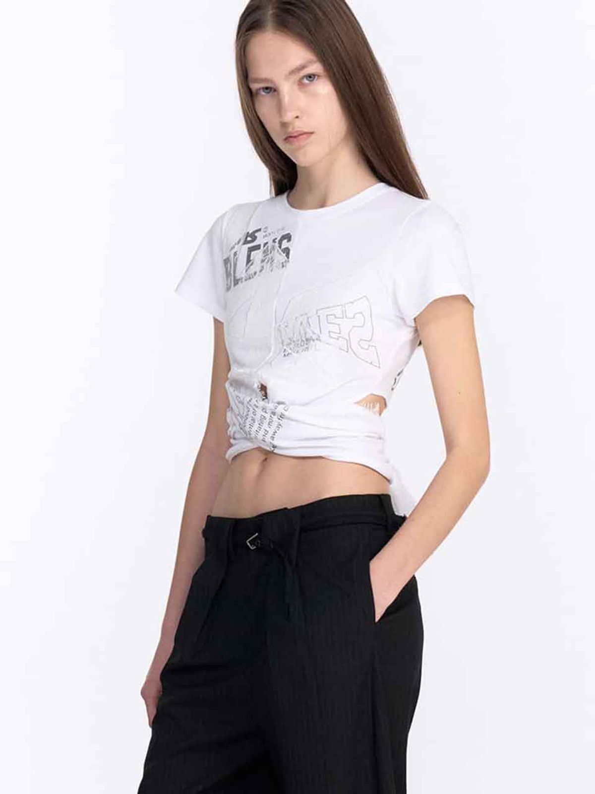 2000아카이브스(2000ARCHIVES) JADE LACE TEE (WHITE)