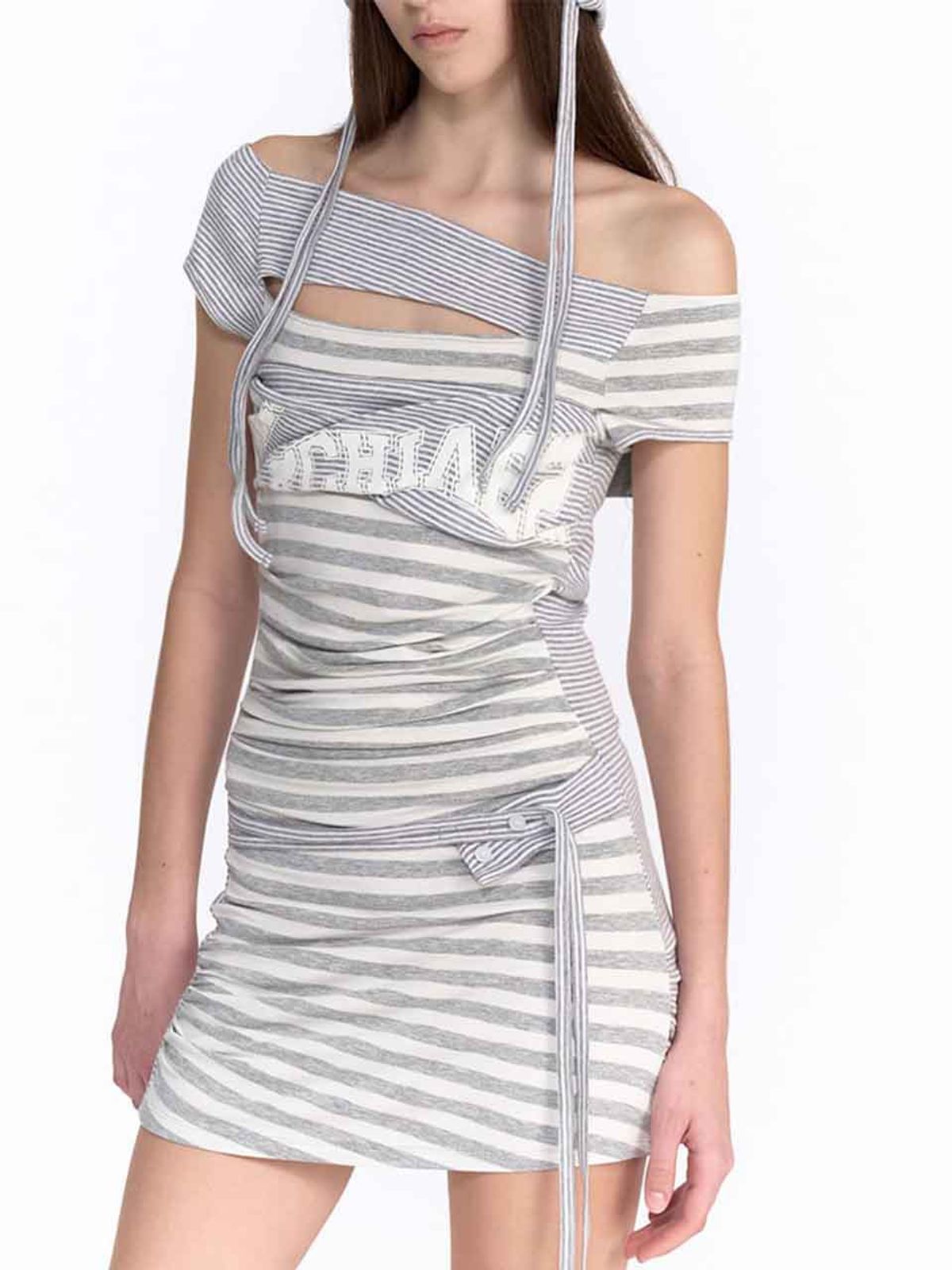 2000아카이브스(2000ARCHIVES) MILLA DRESS (STRIPE)