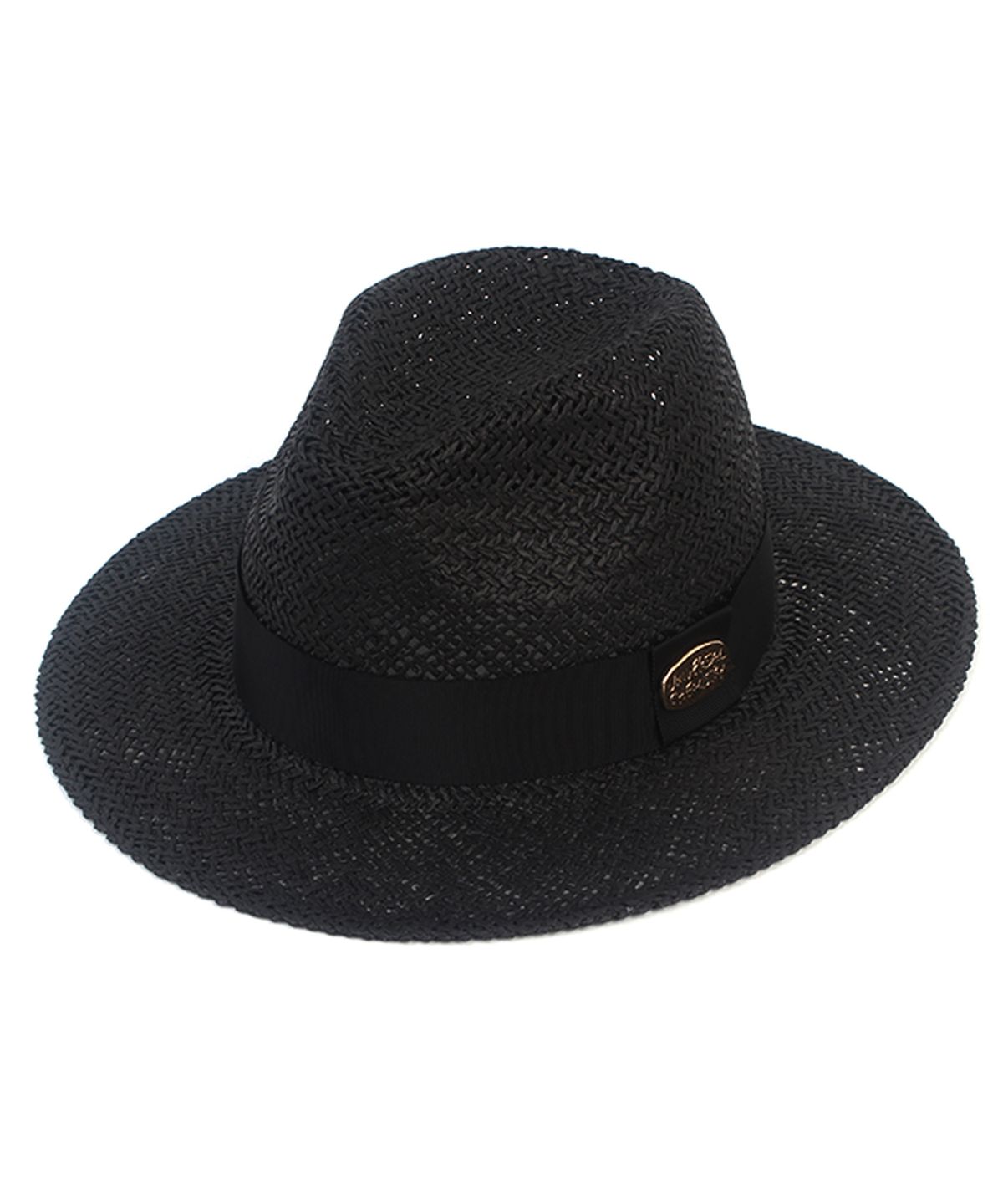 유니버셜 케미스트리(UNIVERSAL CHEMISTRY) Swing Basic Black Fedora 여름페도라