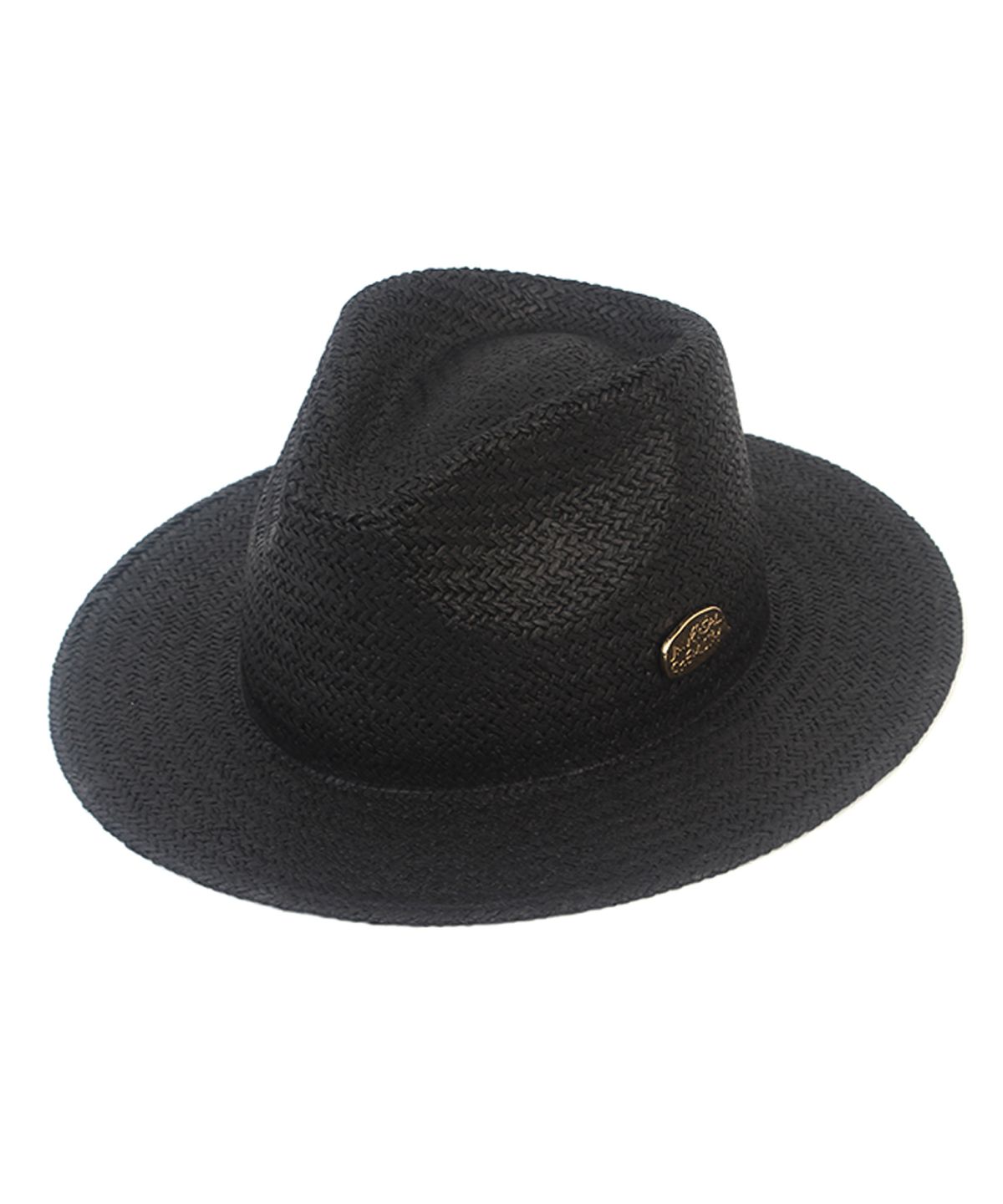 유니버셜 케미스트리(UNIVERSAL CHEMISTRY) Summer Simple Black Fedora - Big Size 여름페도라