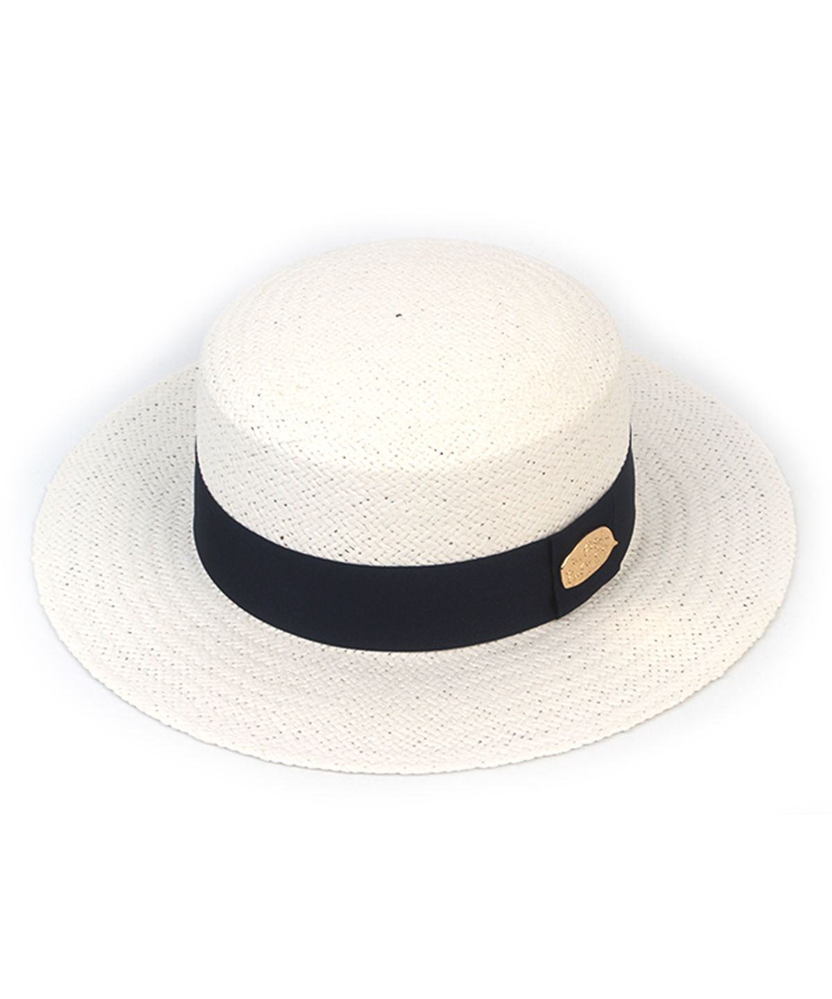 유니버셜 케미스트리(UNIVERSAL CHEMISTRY) White Navy Line Panama Hat 파나마햇