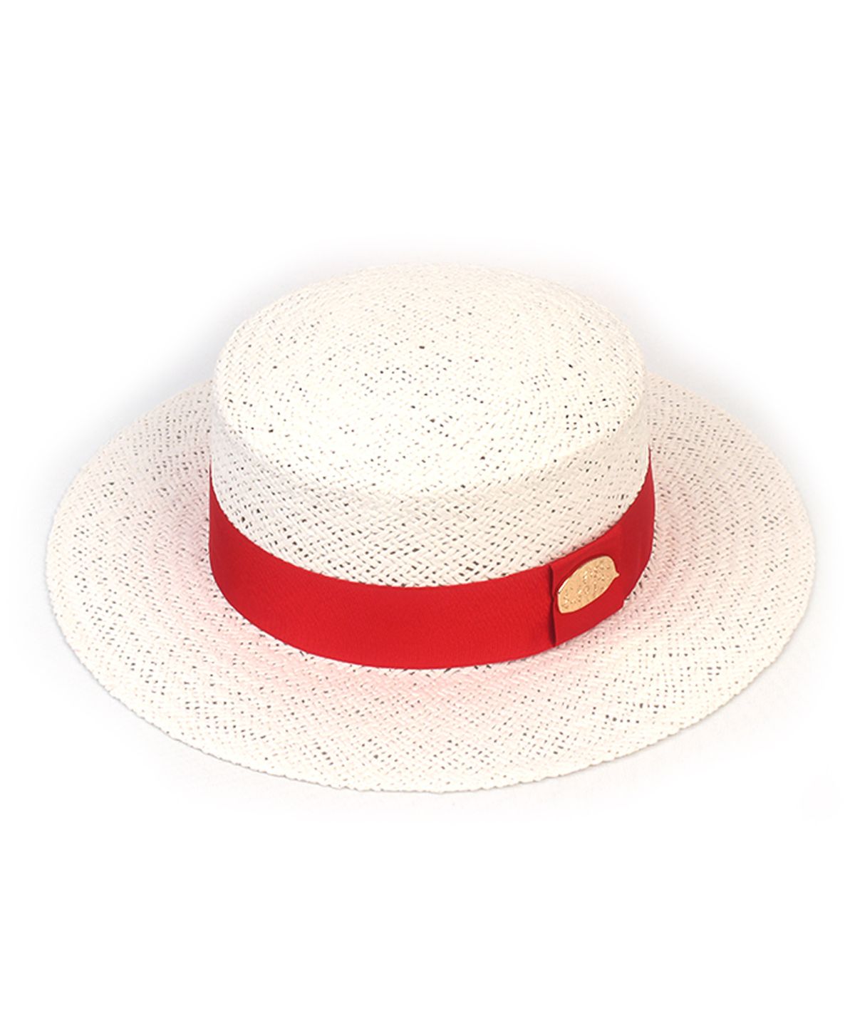 유니버셜 케미스트리(UNIVERSAL CHEMISTRY) White Red Line Panama Hat 파나마햇
