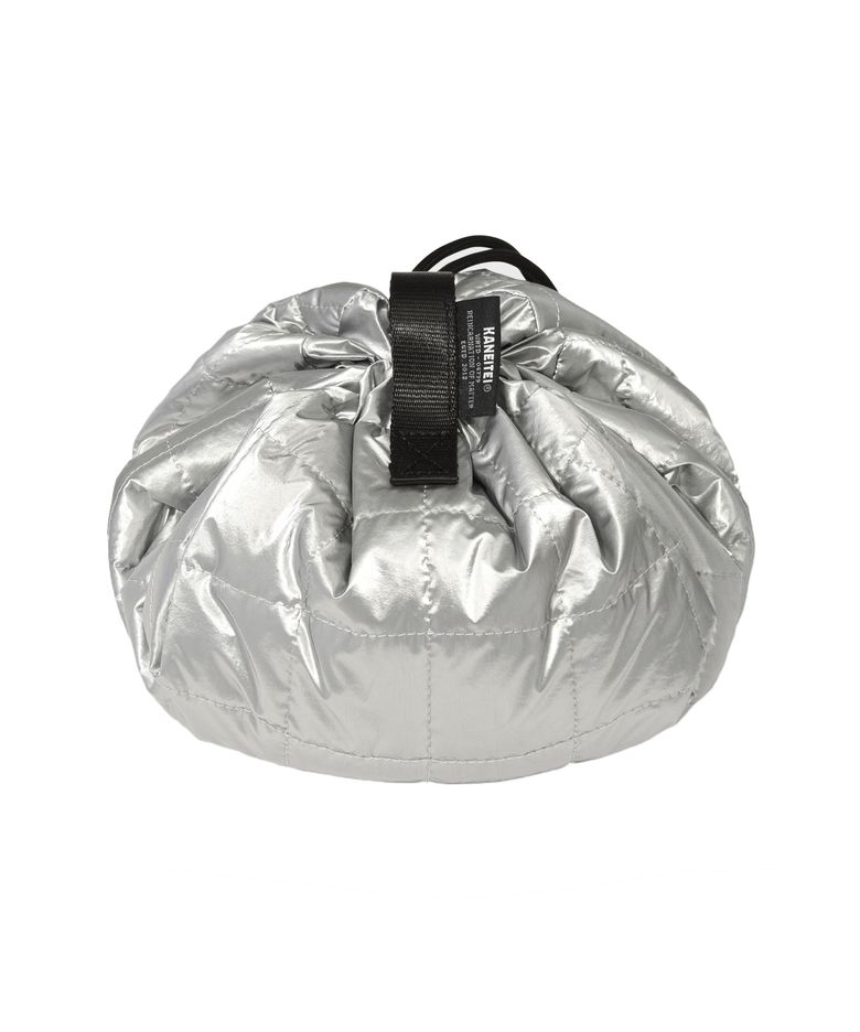 DUMPLING QUILTING STORAGE CROSS BAG (SILVER)