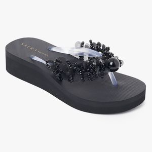 에디션 펄 플랫폼 샌들 O55M159