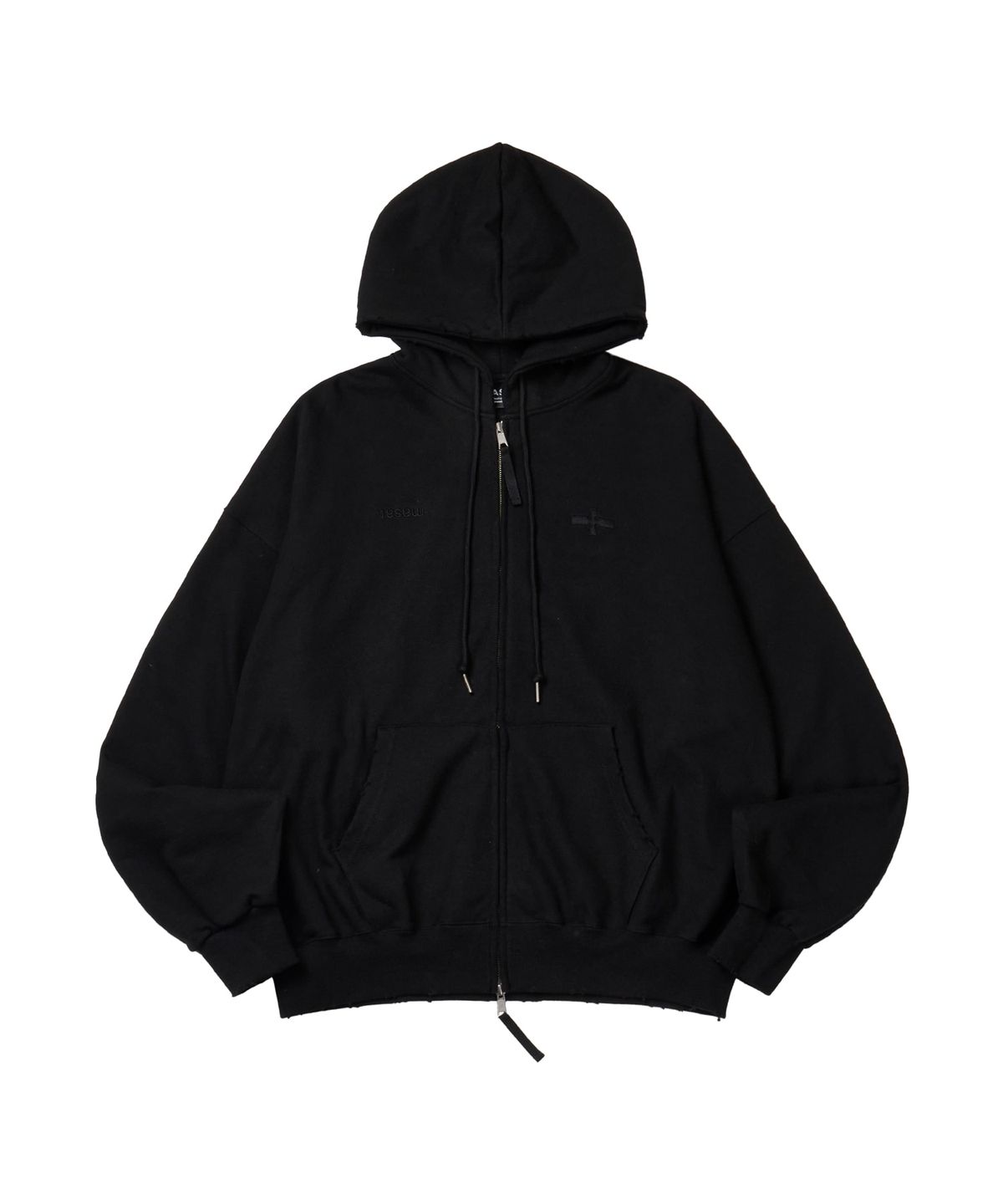 마사트(MASAT) Crusades hood zip _ Black