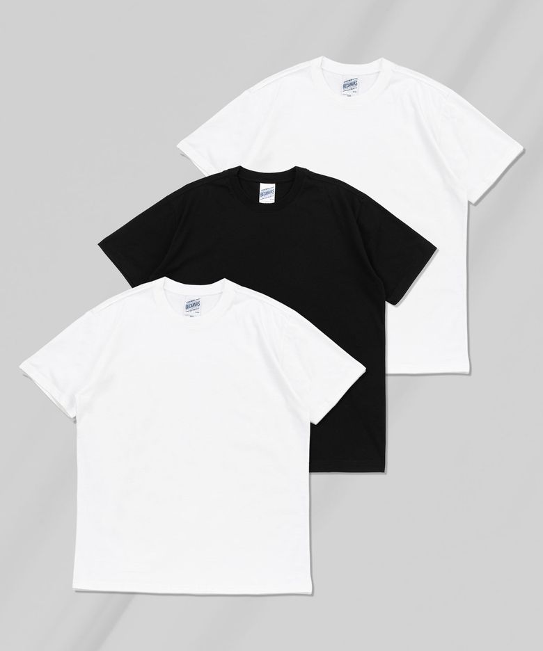 [3PACK] 32수 코튼 무지 반팔티 (2COLOR)