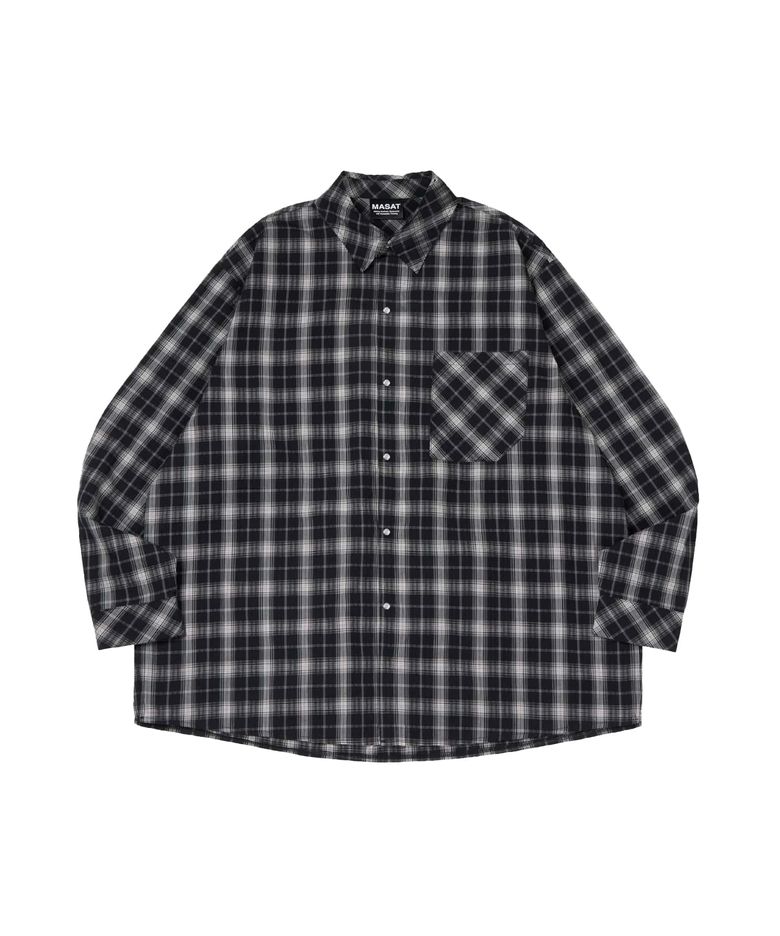Vintage Gemstone check shirt _ Black