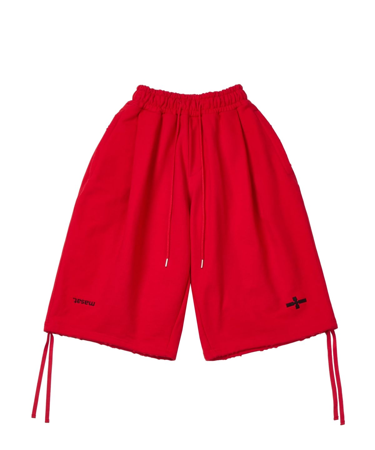 마사트(MASAT) Basic cross bermuda Pants _ Red