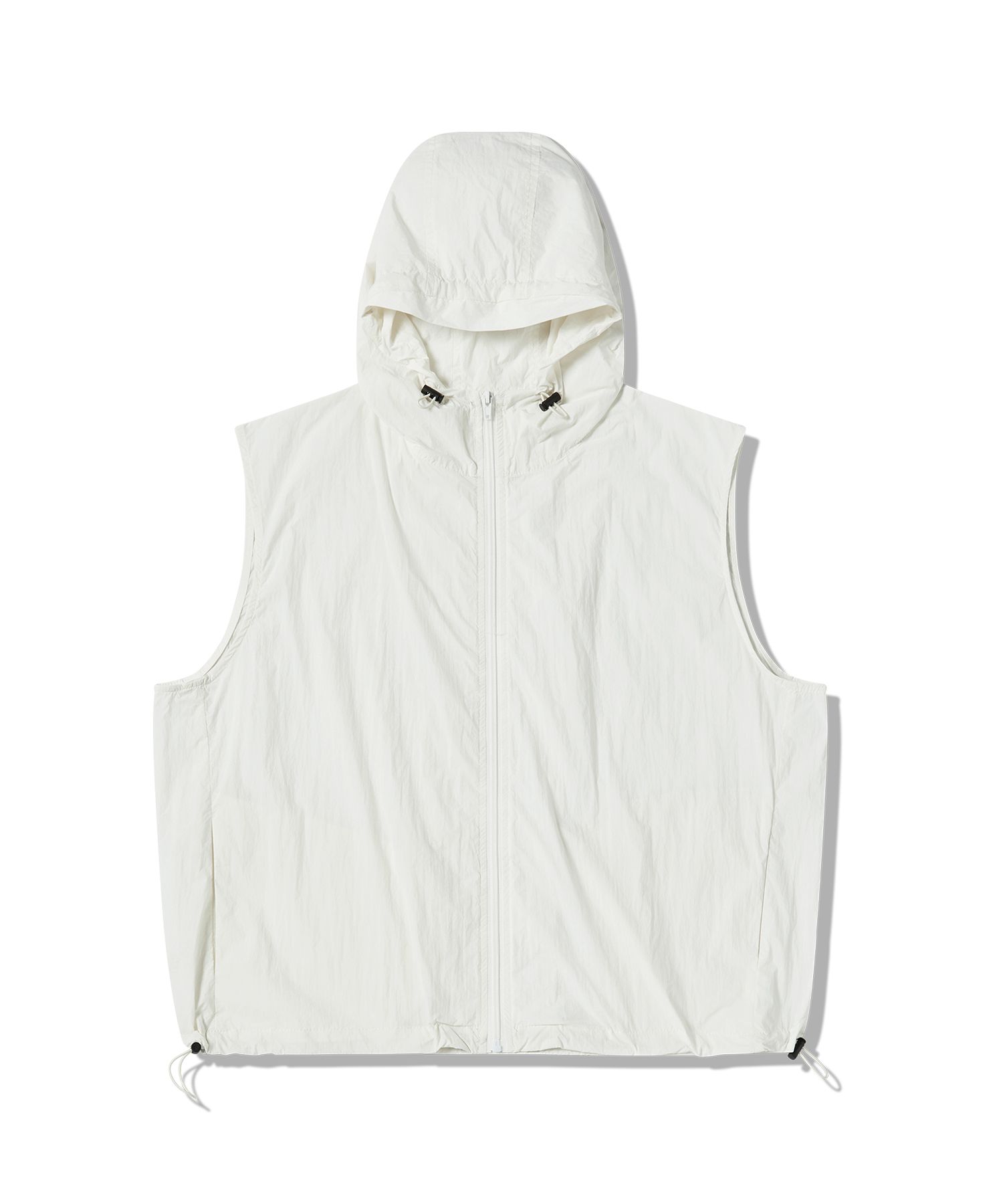 [SIGNATURE] Nylon Hooded Vest /追跡付 MUSINSA | SIGNATURE Nylon Hooded Vest [White]