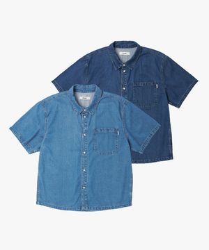 텐셀 반팔 슬리브 셔츠_2colors