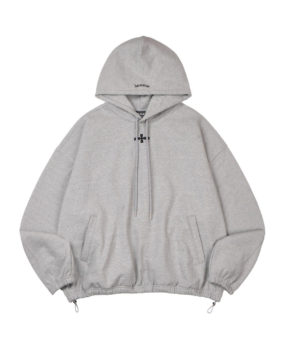 마사트(MASAT) Cross String Hood _ Gray