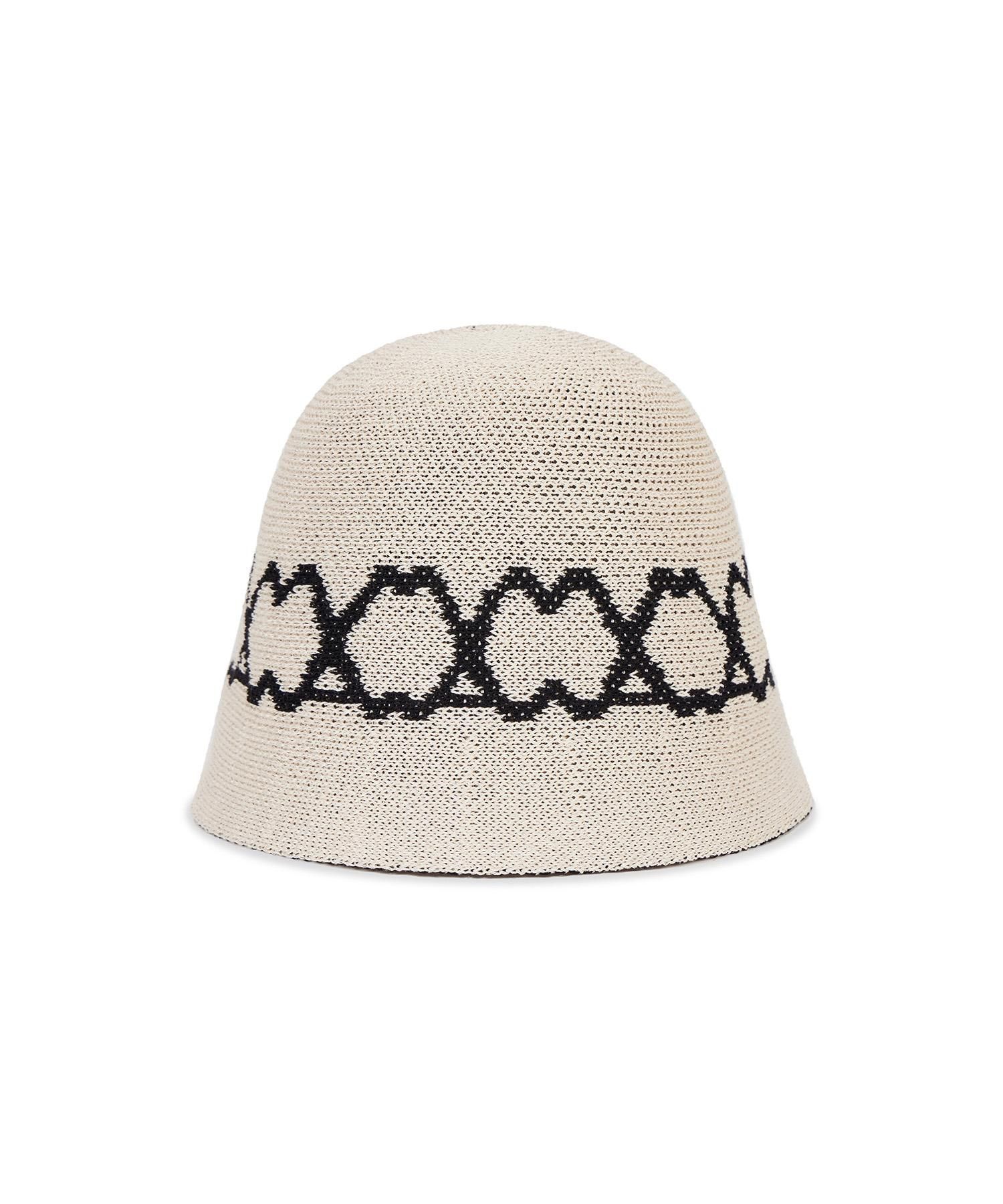 ★VARZAR★ VZ logo jacquard bucket hat beige MUSINSA | VARZAR VA Curved Logo Jacquard Bucket Hat Light Beige