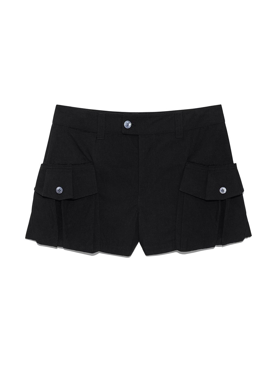 【MATIN KIM】BIG POCKET VOLUME SHORTS BIG POCKET VOLUME SHORTS IN KHAKI – Matin Kim