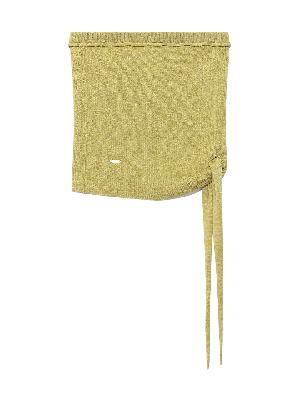 【MATIN KIM】SIDE STRING TUBE TOP MUSINSA | MATIN KIM SIDE STRING TUBE TOP IN OLIVE