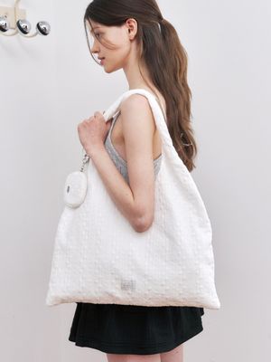 daisy eyelet shoulder bag