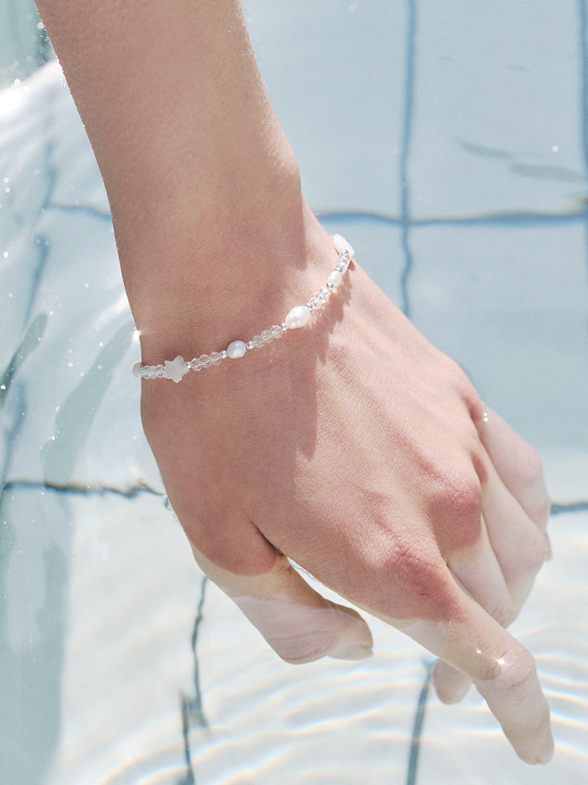 앵브록스(ENGBROX) aurora heart star bracelet