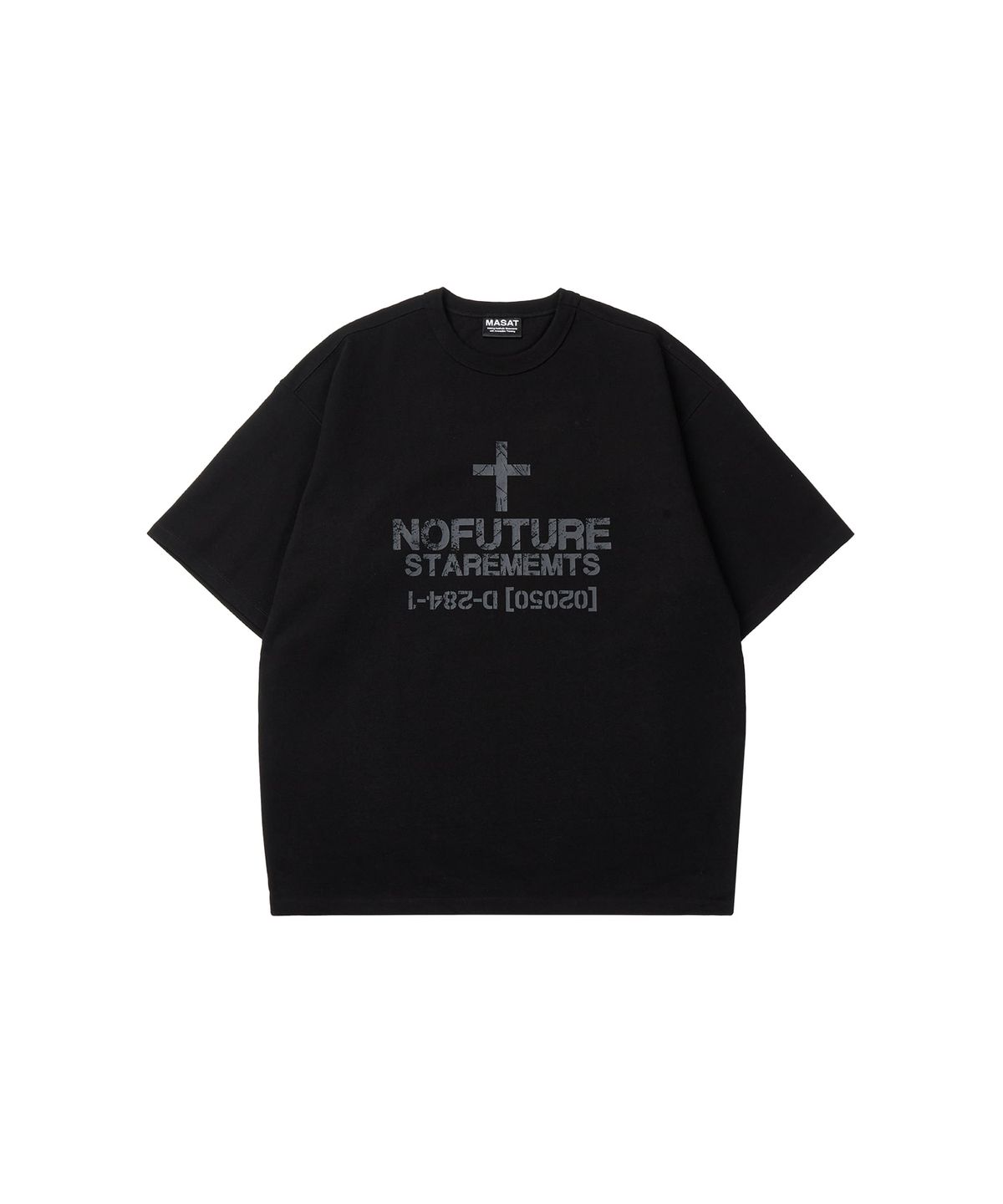 마사트(MASAT) No Future Short Sleeve _ Black