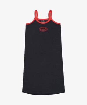 테리 슬리브리스 원피스 NAVY