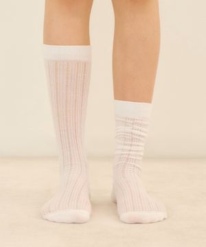 넉넉 시스루 립 패턴 니삭스_2colors