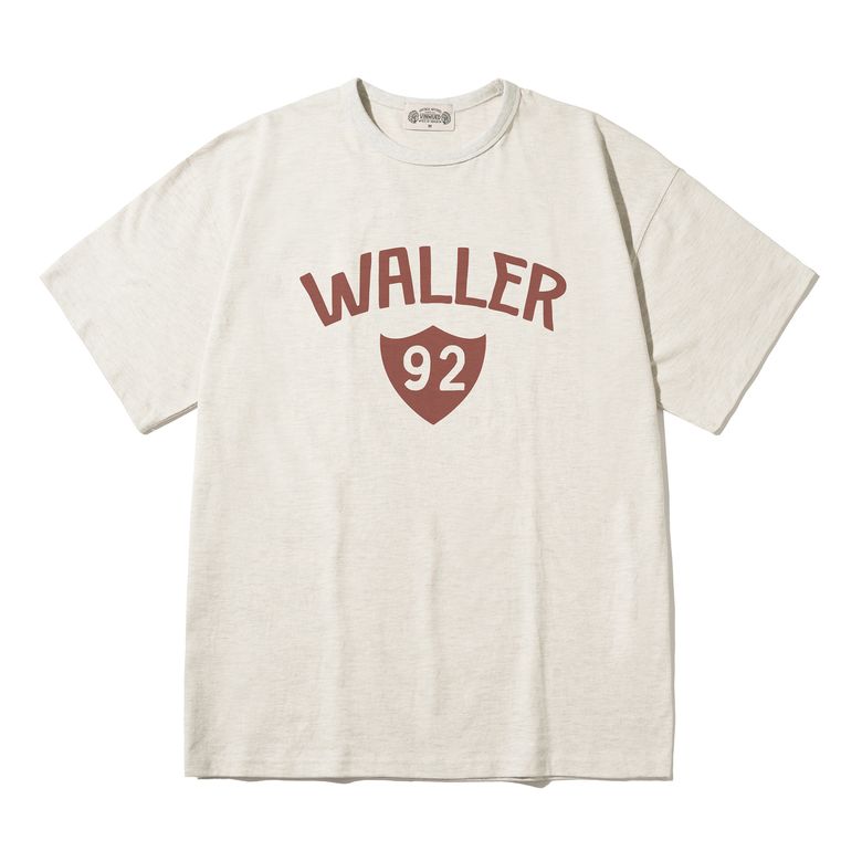 Waller 92 월러 오트밀 세미오버핏 티셔츠