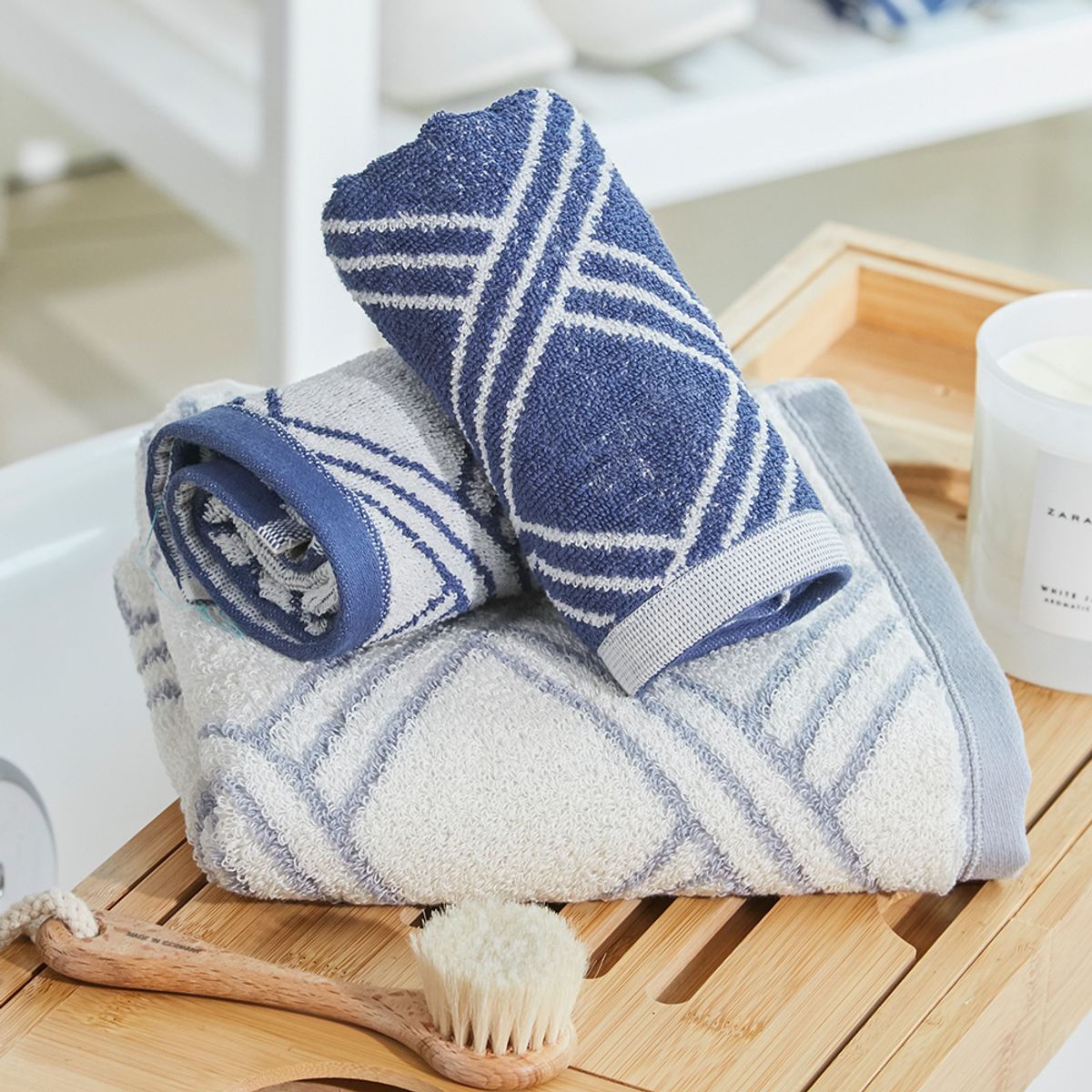 송월타올(SONGWOL TOWEL) 몽블랑 200g 세면타올 호텔수건 1매 기념수건 답례품