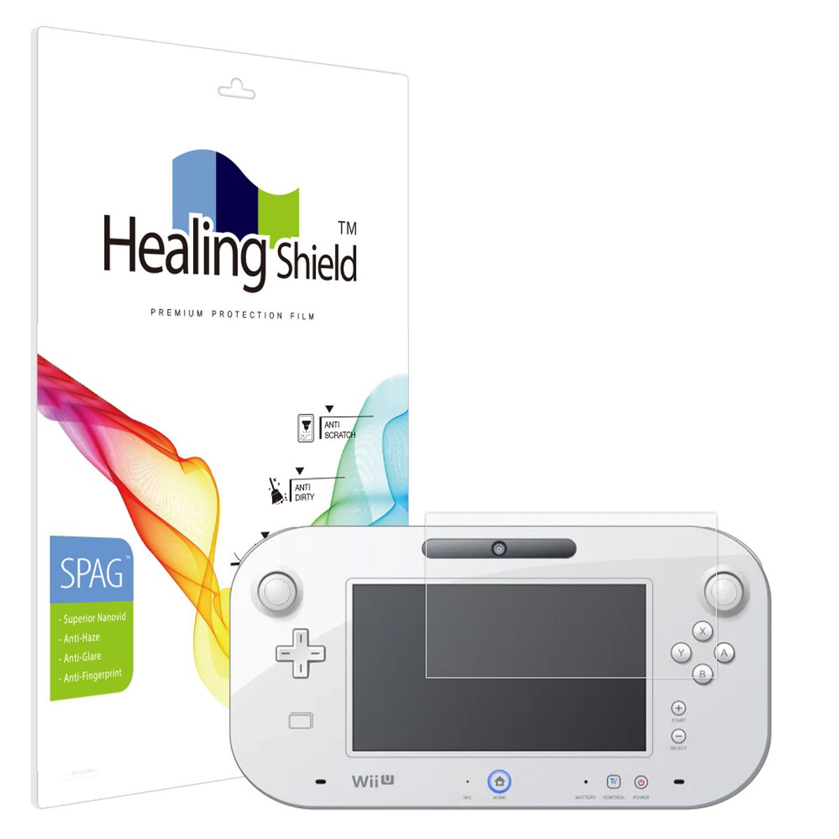힐링쉴드(HEALINGSHIELD) 닌텐도 WiiU 슈페리어 저반사 액정보호필름